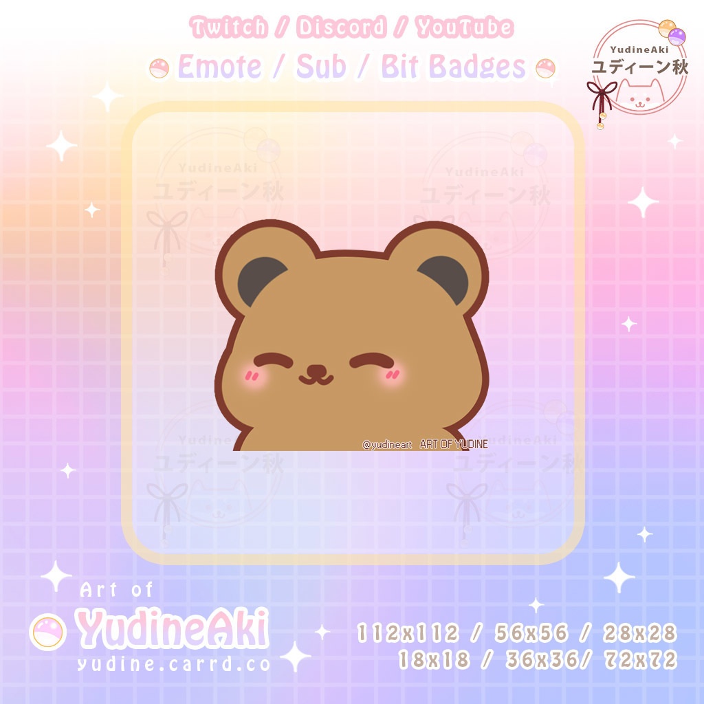 茶色熊の絵文字