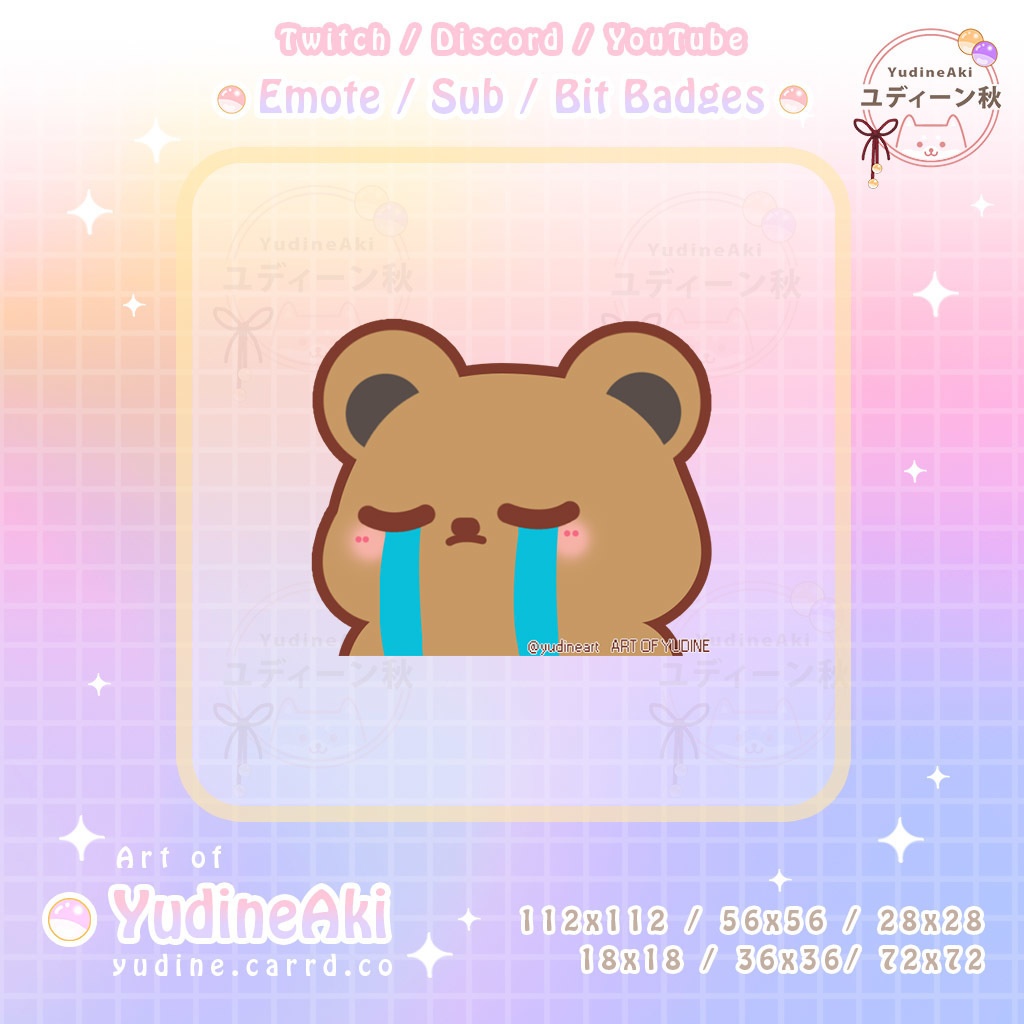 茶色熊の絵文字