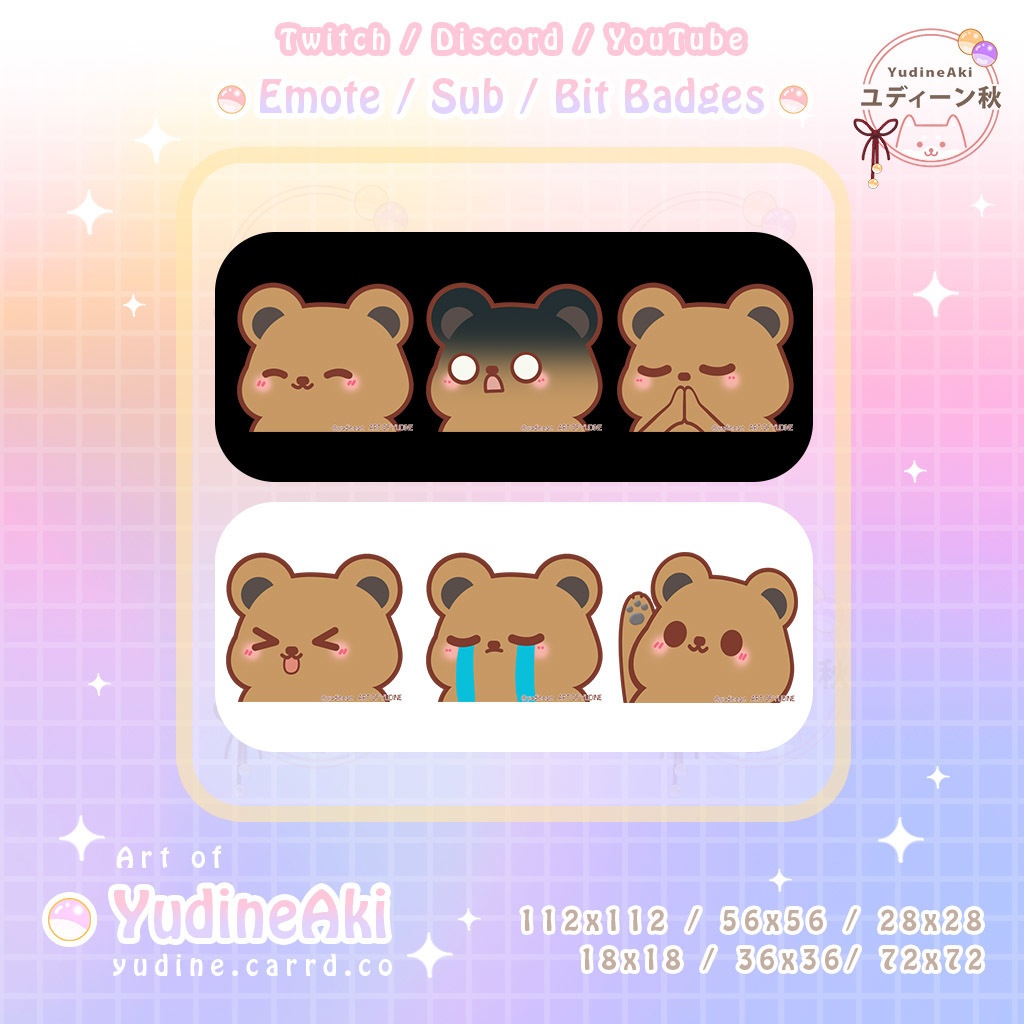 茶色熊の絵文字