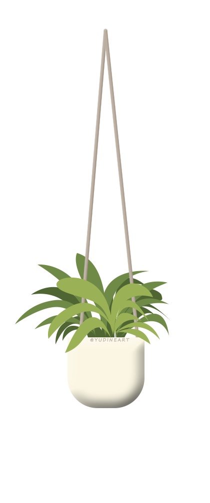 ぶら下がっている植物