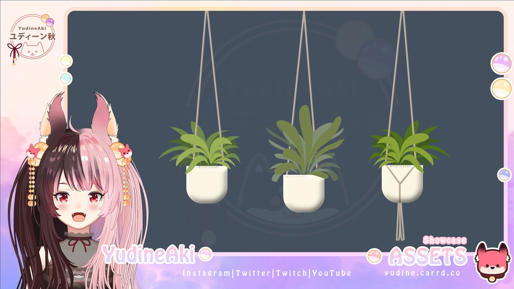 ぶら下がっている植物