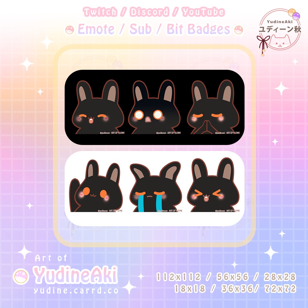 黒ウサギの絵文字