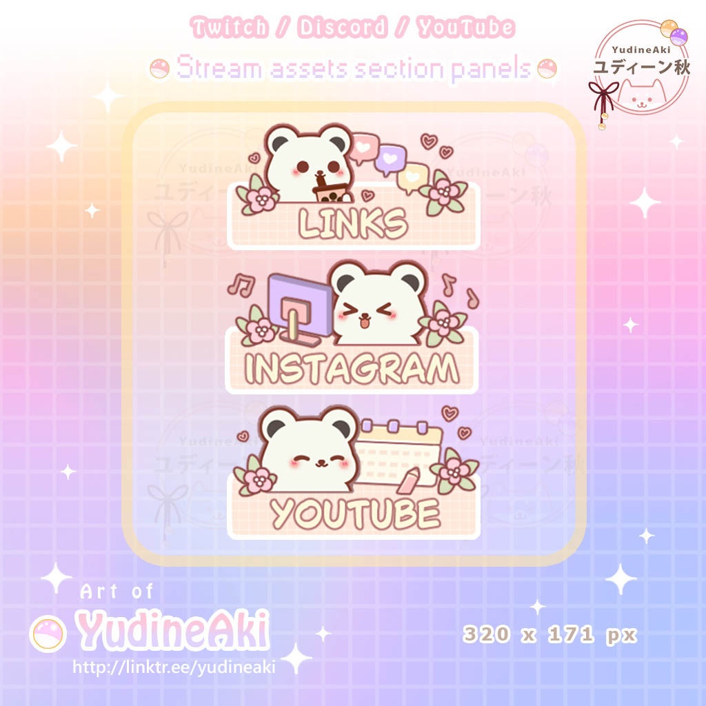 白熊のヘッダ(18個)