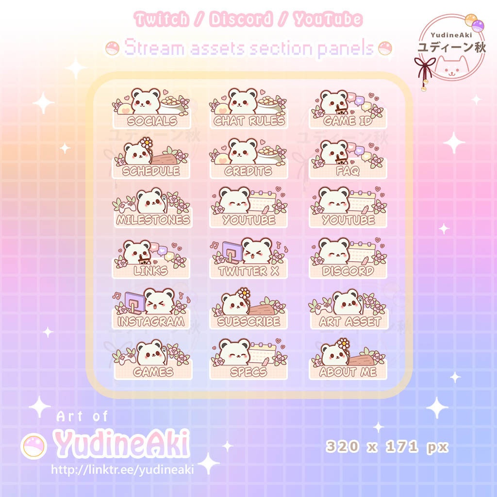 白熊のヘッダ(18個)