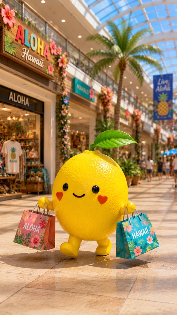 【高画質スマホ壁紙】COCO LEMON Aloha Travel 🍋🌺|癒しのハワイ壁紙5枚セット