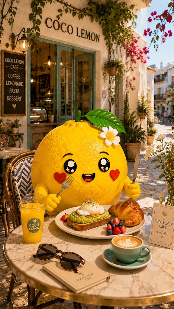 CoCo Lemon Cafe Work Collection ~カフェで仕事する癒しの壁紙セット~