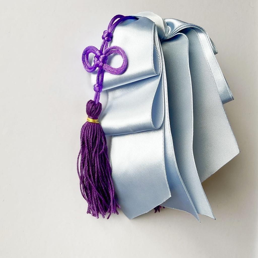 中華風リボンバナナクリップ