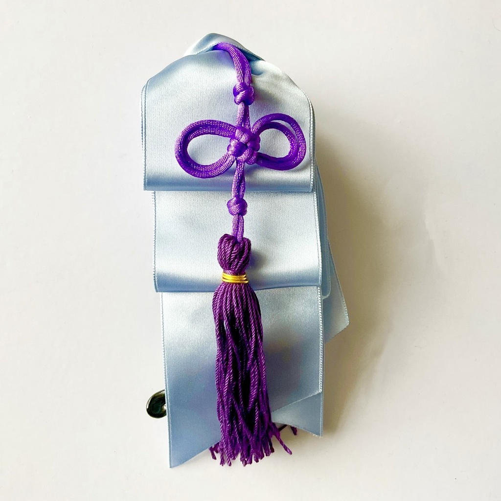 中華風リボンバナナクリップ