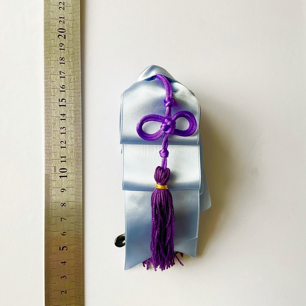 中華風リボンバナナクリップ