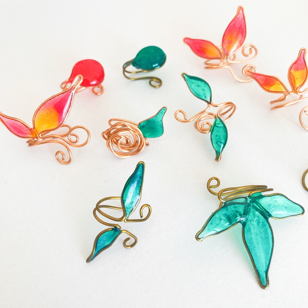 ディップアートイヤーカフ