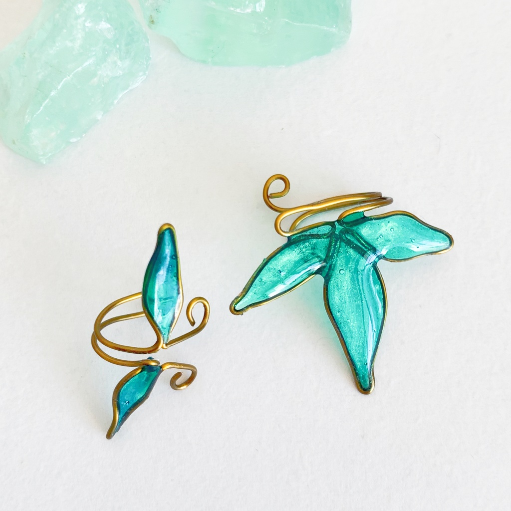 ディップアートイヤーカフ