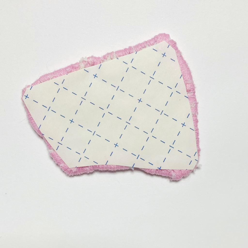 刺繍シール ねこねこキャットロシアンブルー