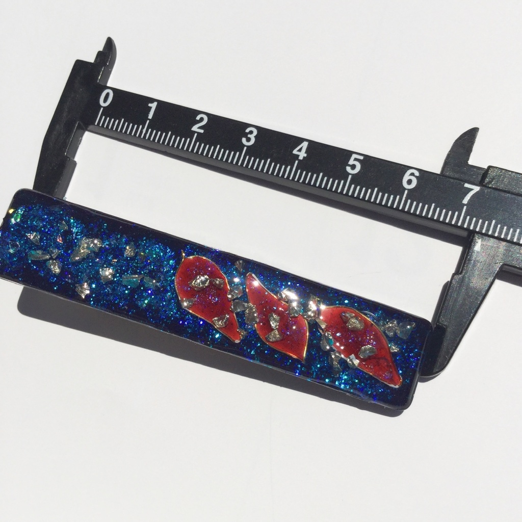 銀河のヘアクリップ