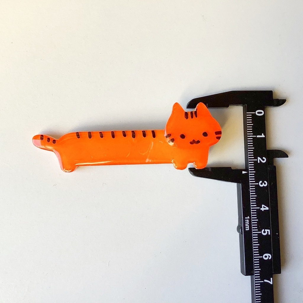 ねこねこヘアクリップ