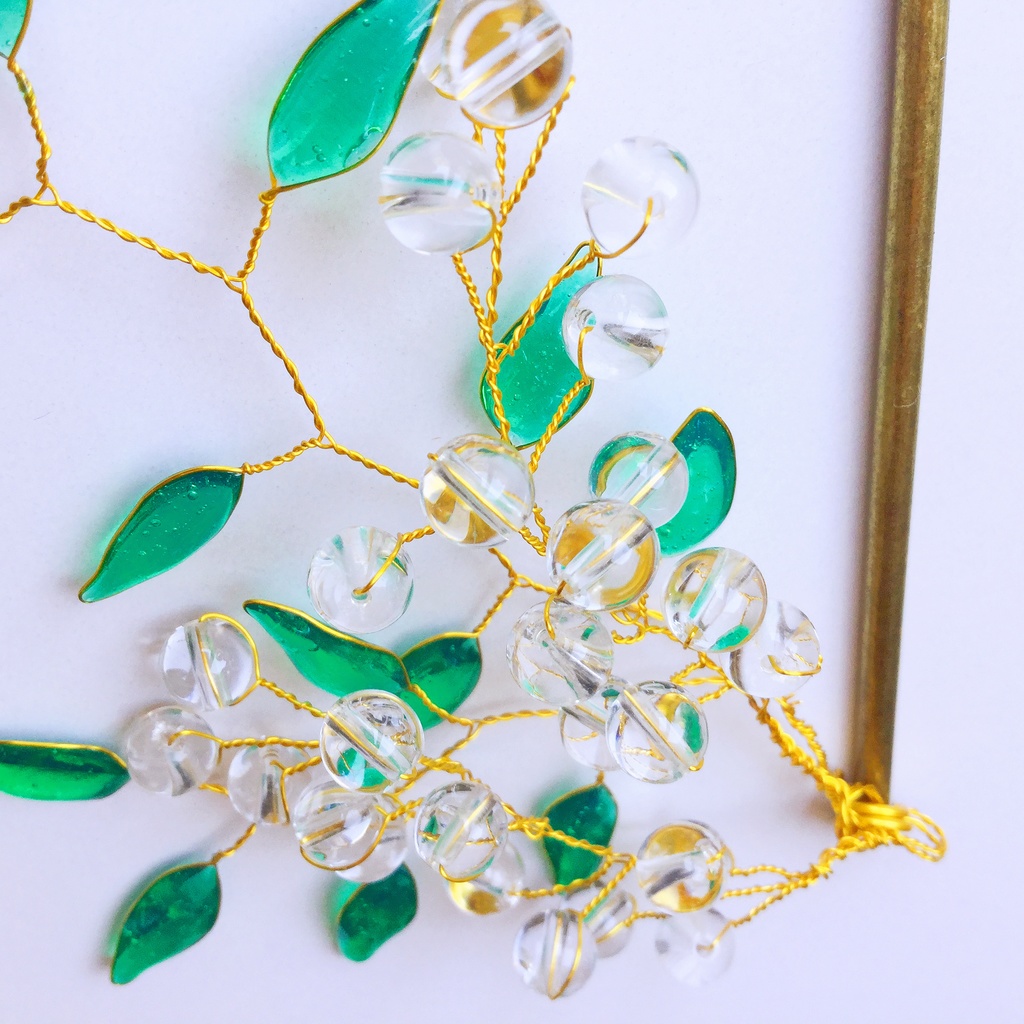 【天然クォーツ】宝玉のかんざし