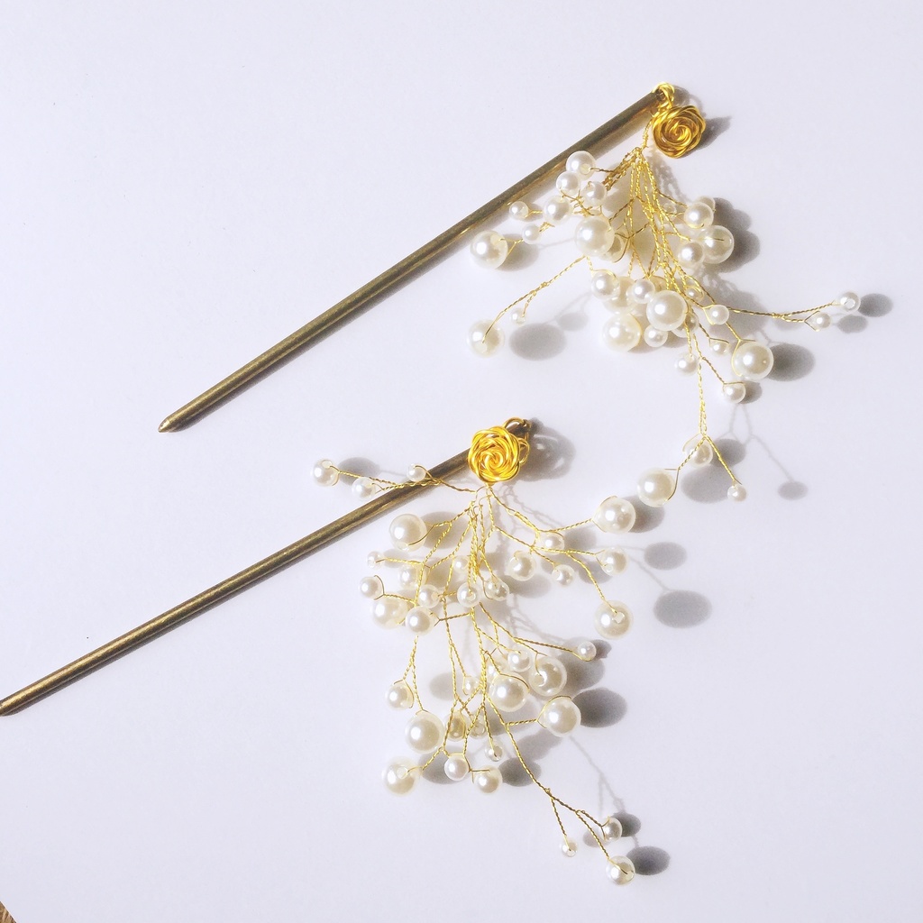 小手毬のかんざし