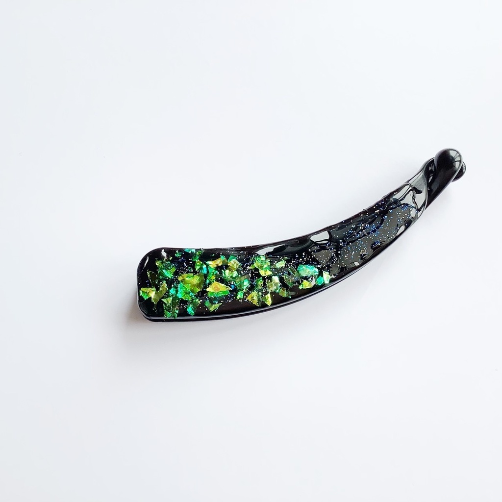 夜光貝のバナナクリップ