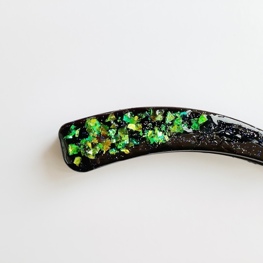 夜光貝のバナナクリップ