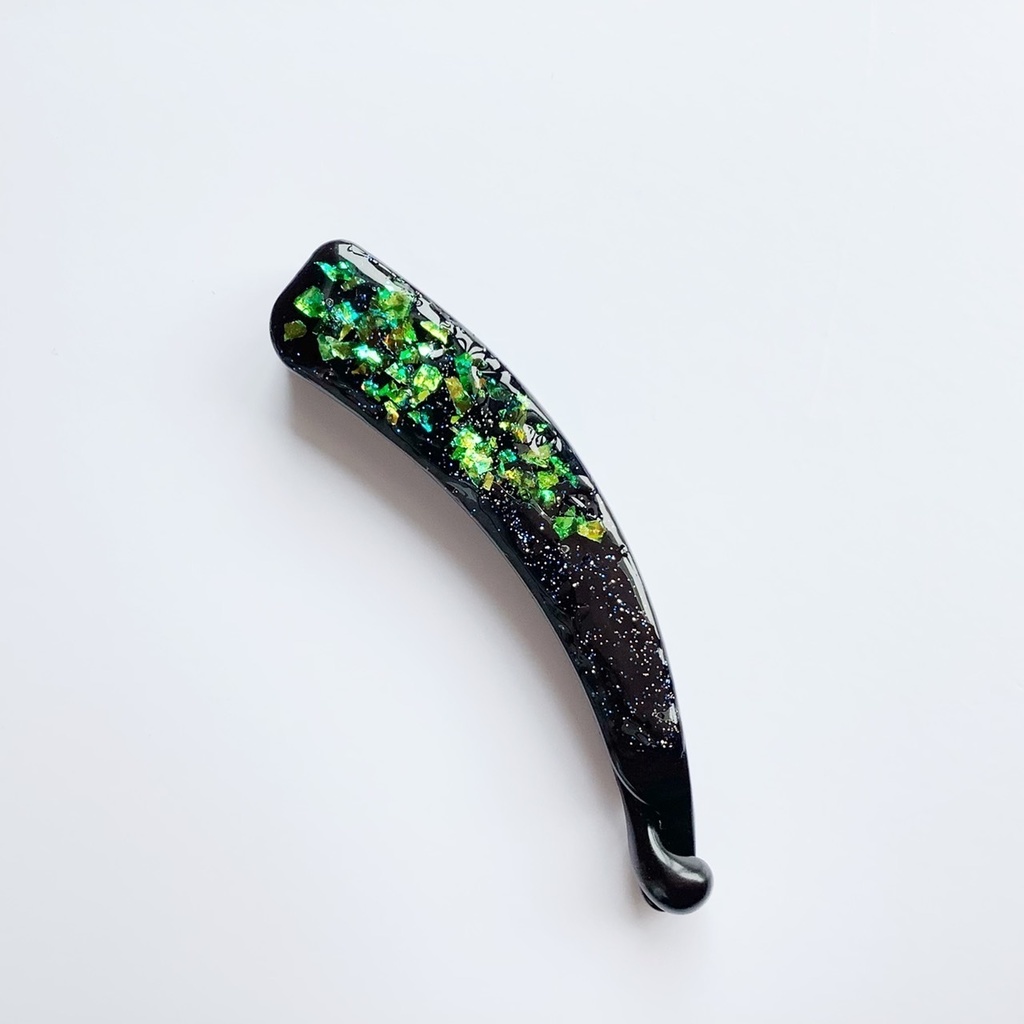 夜光貝のバナナクリップ