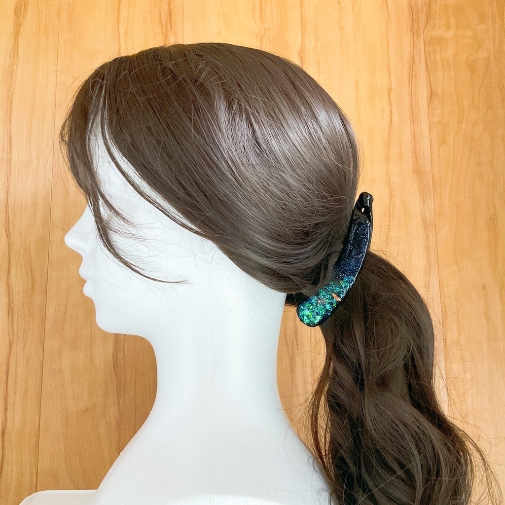 夜光貝のバナナクリップ