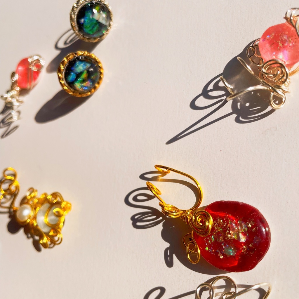 2個セット!片耳用イヤーカフ