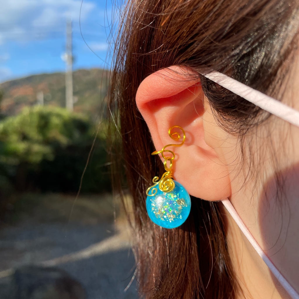 2個セット!片耳用イヤーカフ