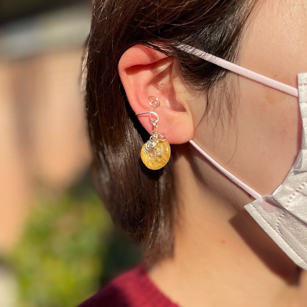 2個セット!片耳用イヤーカフ