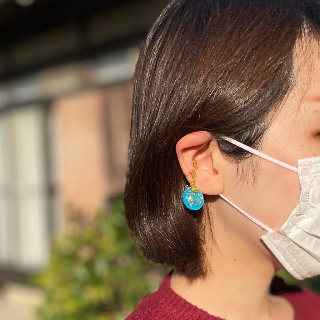 2個セット!片耳用イヤーカフ