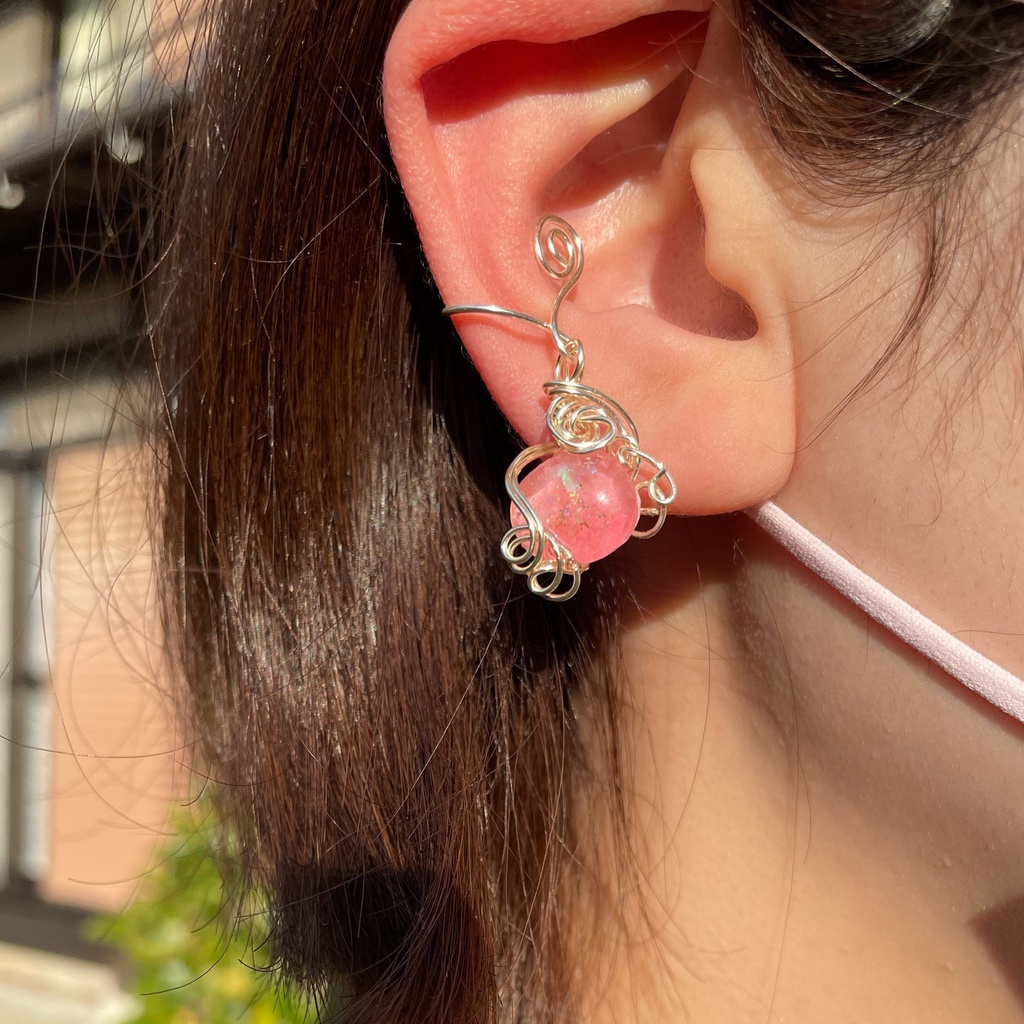 2個セット!片耳用イヤーカフ