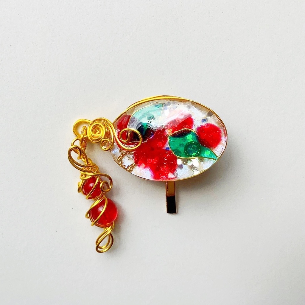 チェッカーベリーのポニーフック