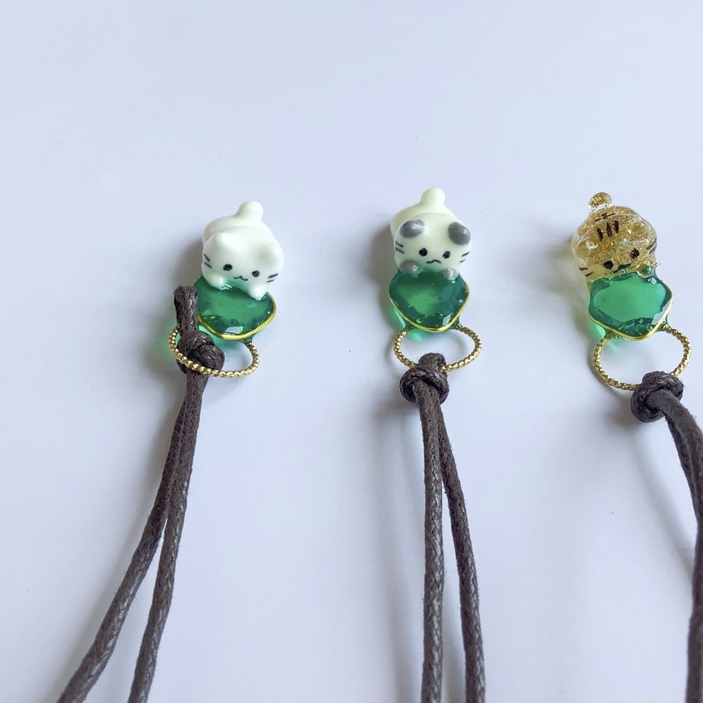 ビート板猫のストラップ