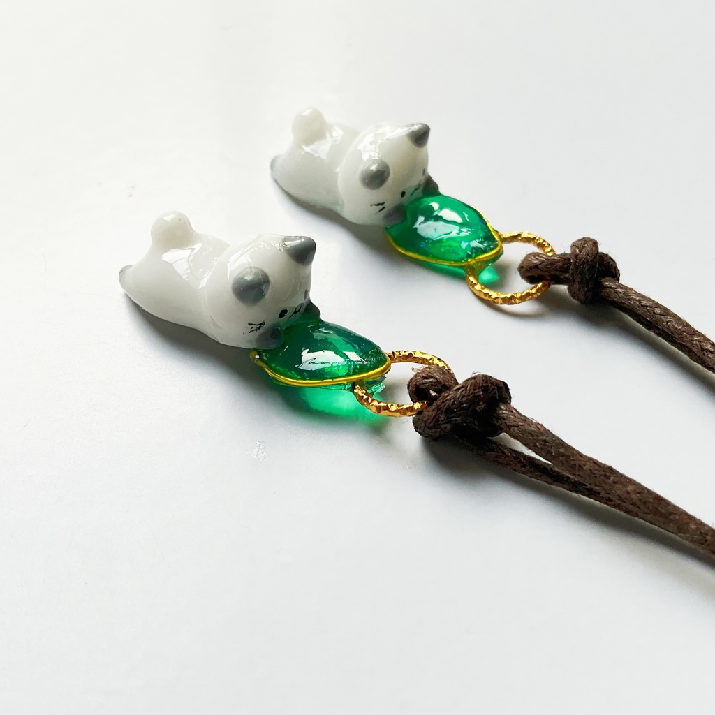 ビート板猫のストラップ