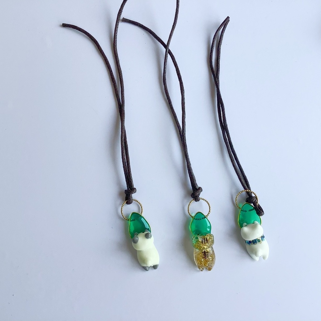 ビート板猫のストラップ