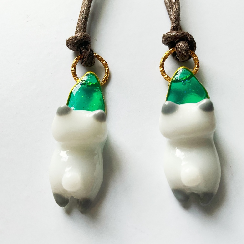 ビート板猫のストラップ