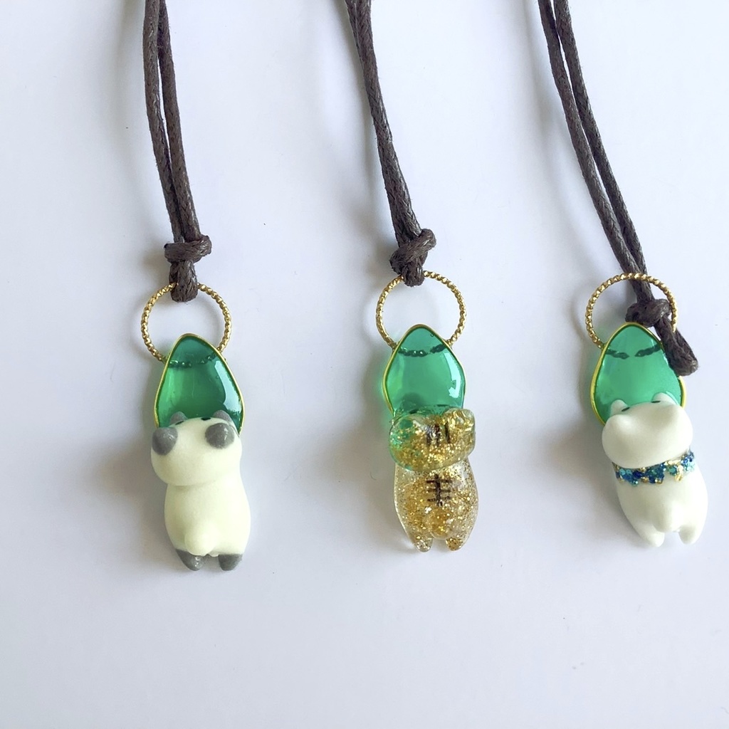 ビート板猫のストラップ