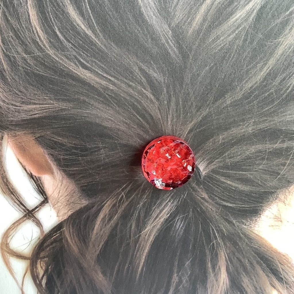 移り変わる海のヘアゴム