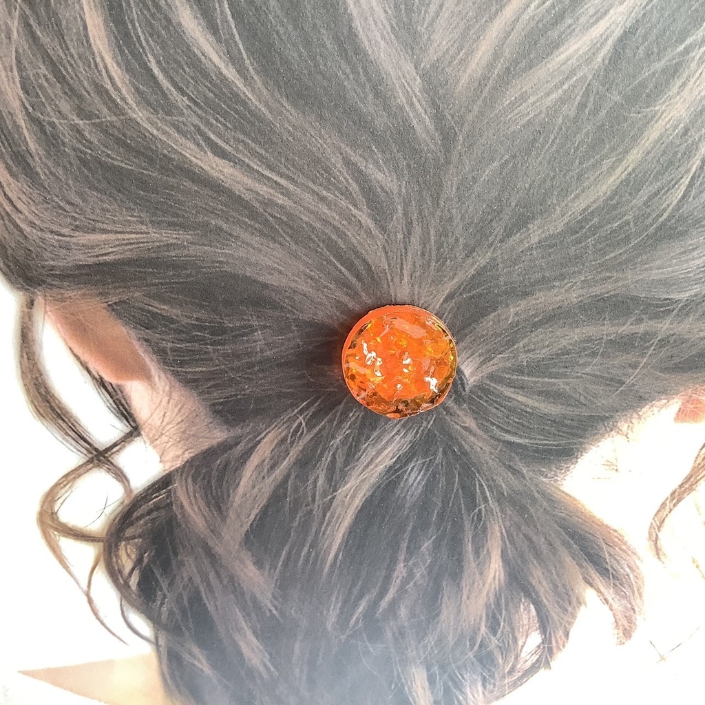 移り変わる海のヘアゴム