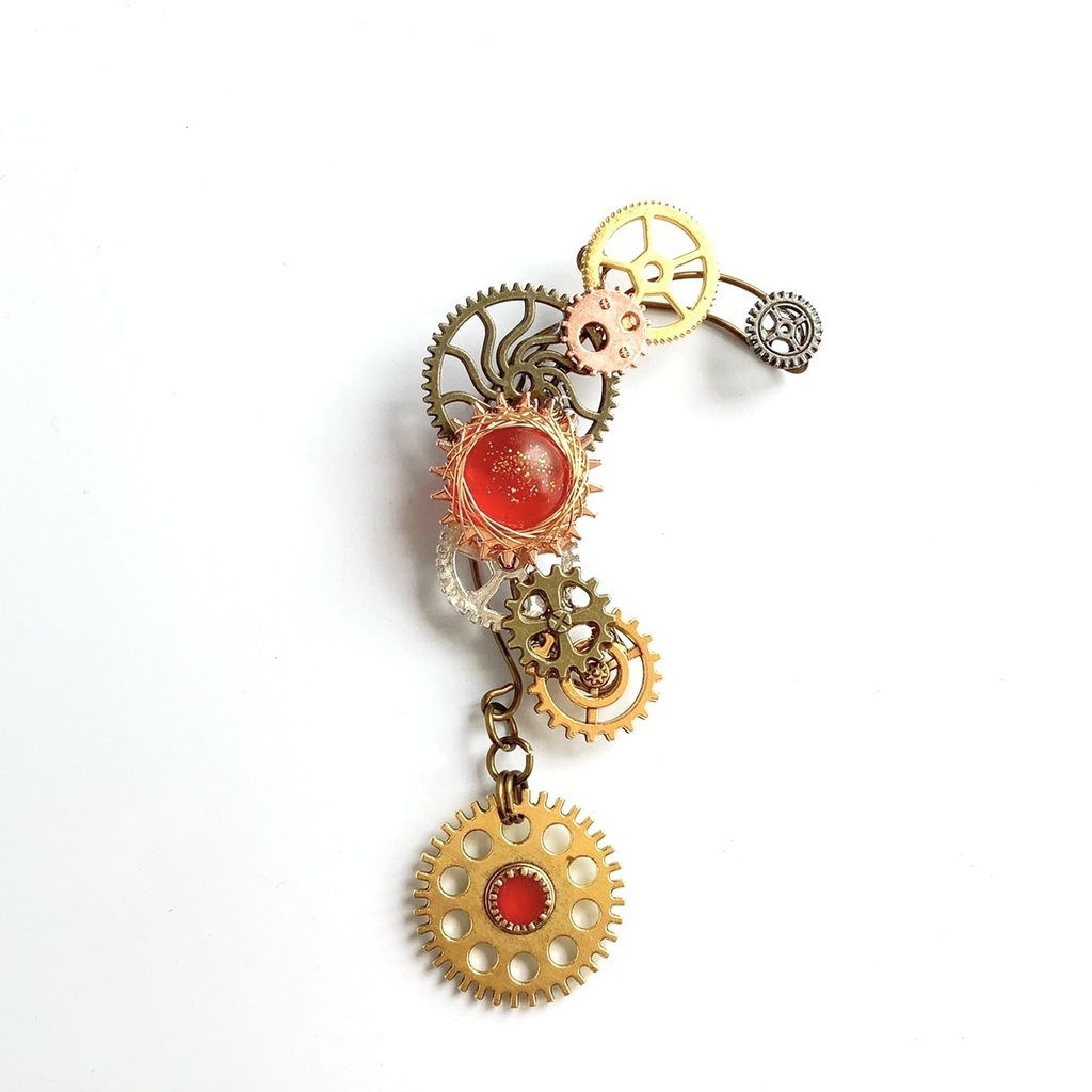 歯車のイヤーフック