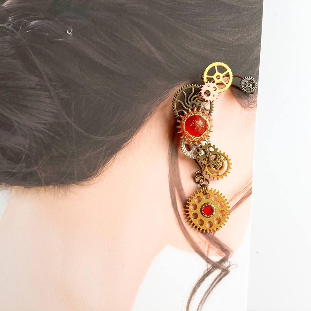 歯車のイヤーフック