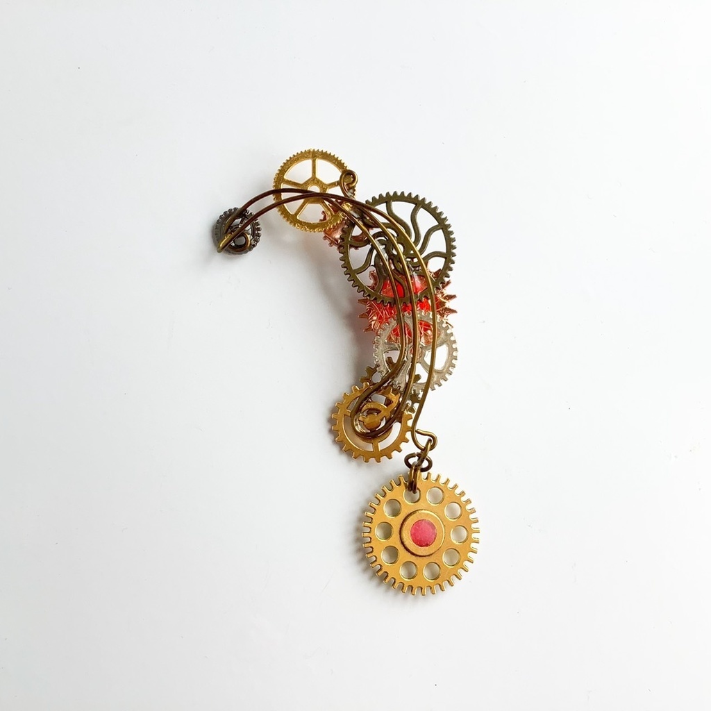 歯車のイヤーフック