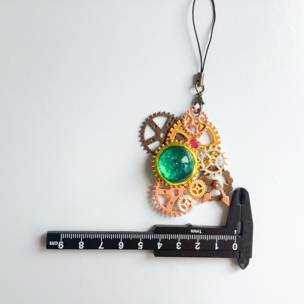 歯車のストラップ