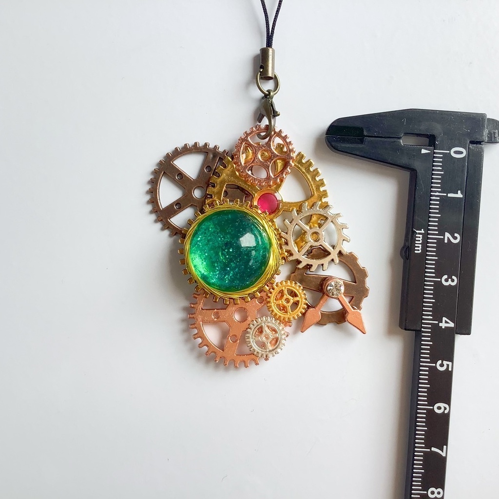 歯車のストラップ