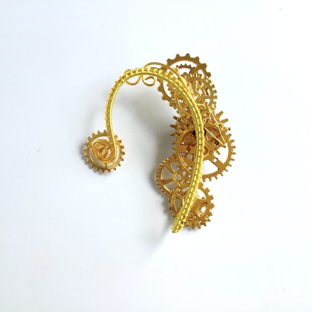 歯車のイヤーフック