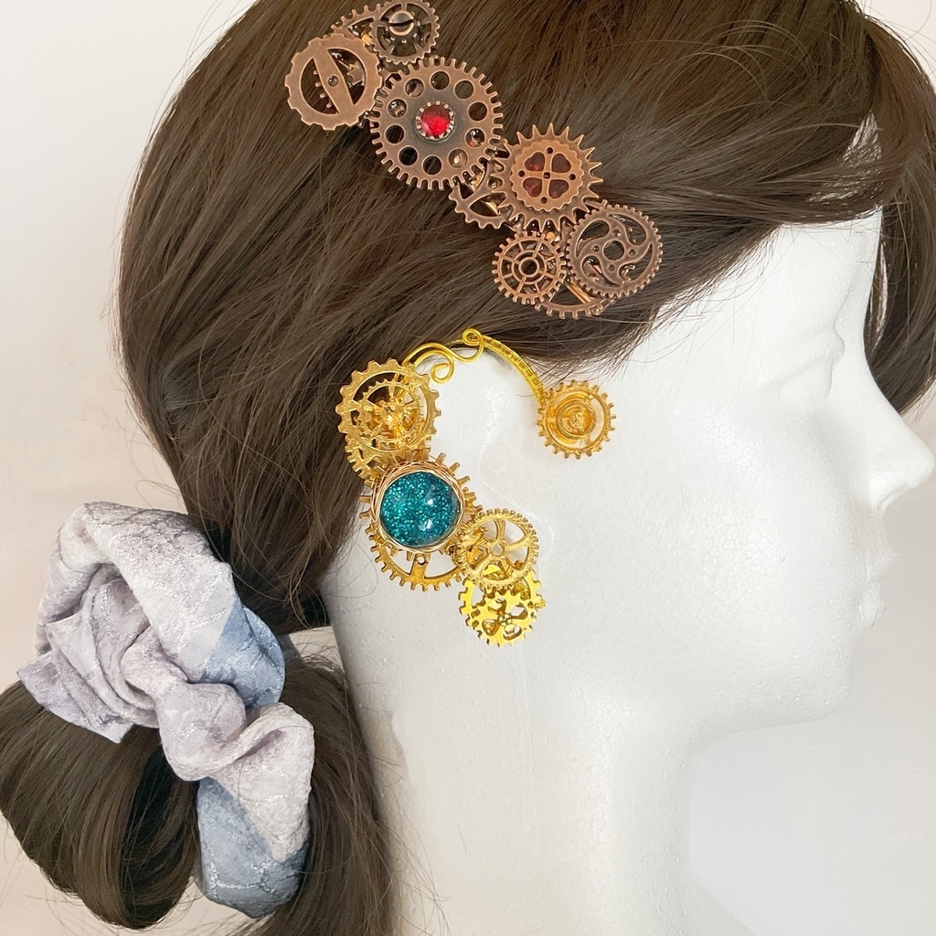 歯車のイヤーフック