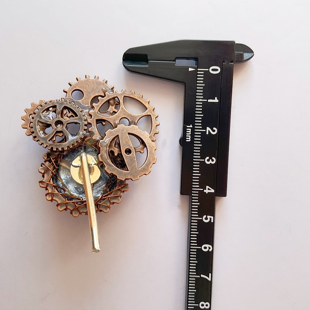 【B級品のため3割引】ドラゴンアイと歯車のポニーフック