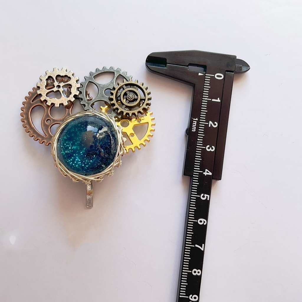 【B級品のため3割引】ドラゴンアイと歯車のポニーフック