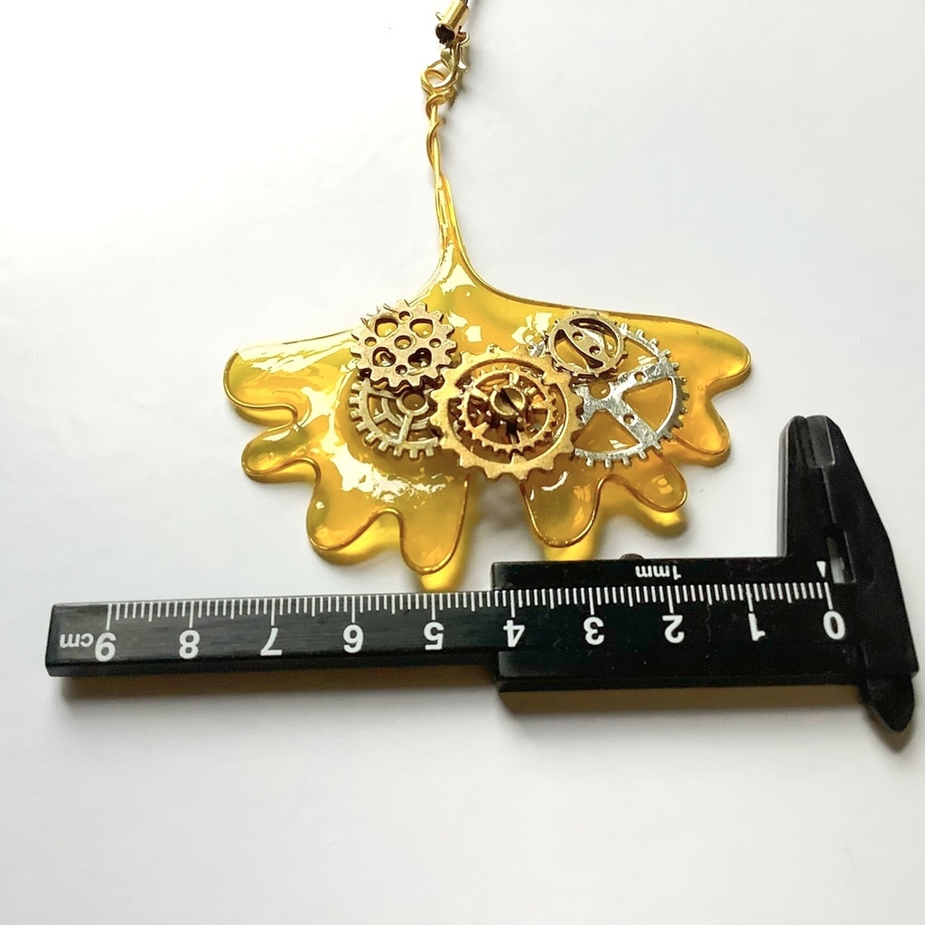 イチョウ×スチームパンクストラップ