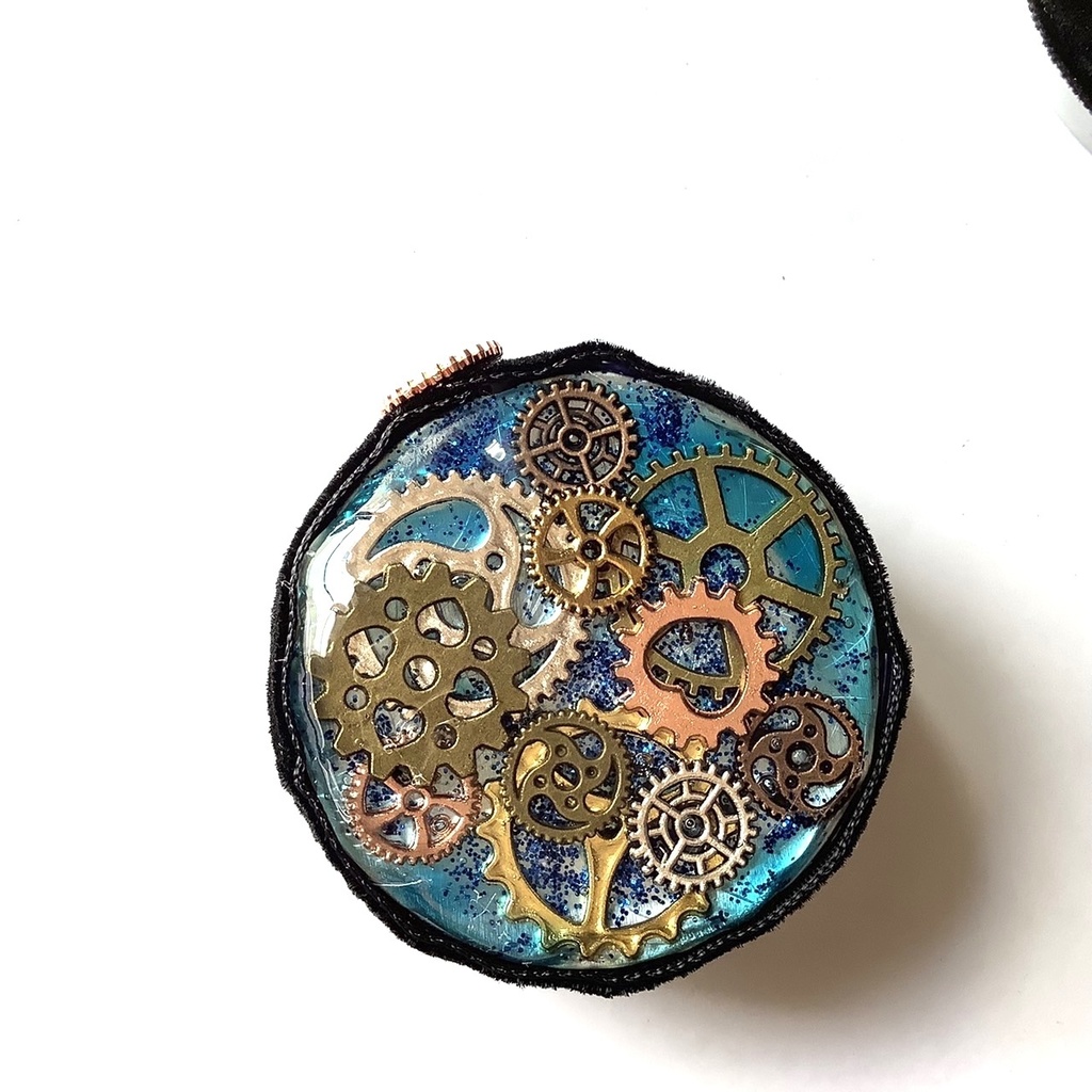 スチームパンク風アルミケース