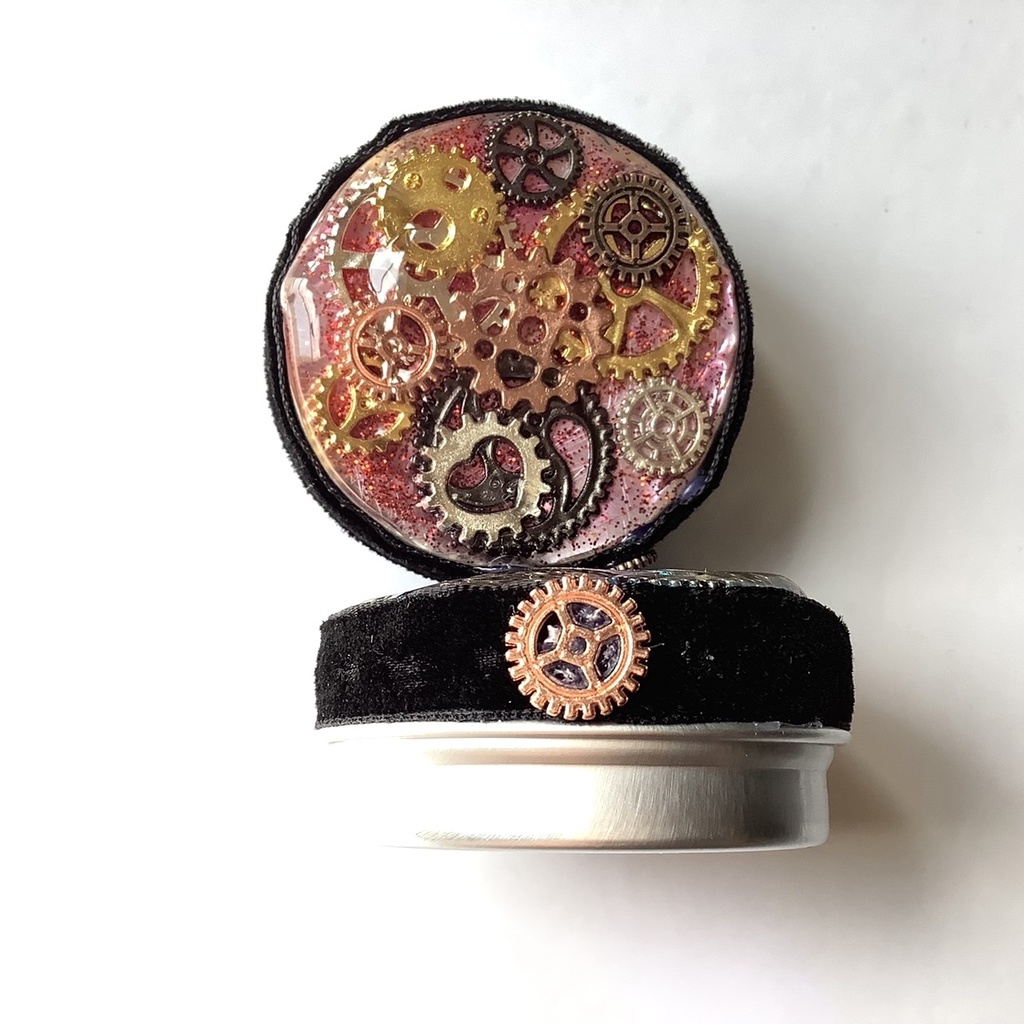 スチームパンク風アルミケース