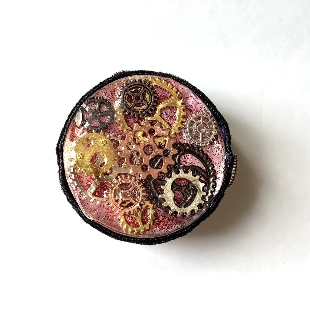 スチームパンク風アルミケース